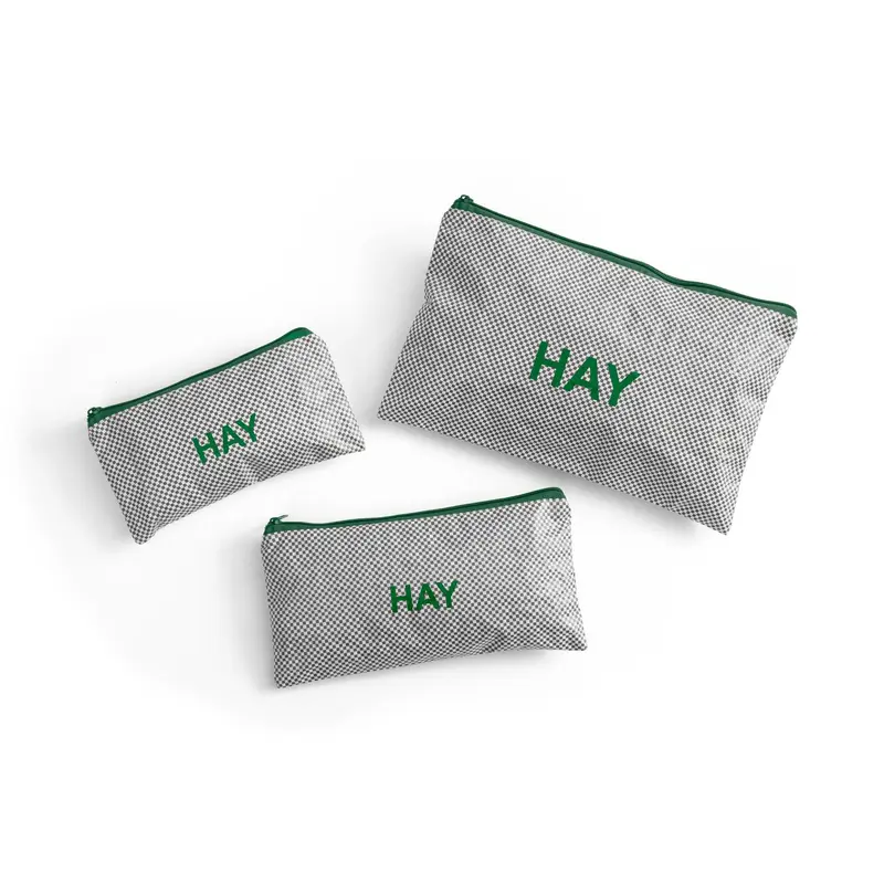 Candy Mono wash Bag - Flat Set de 3
