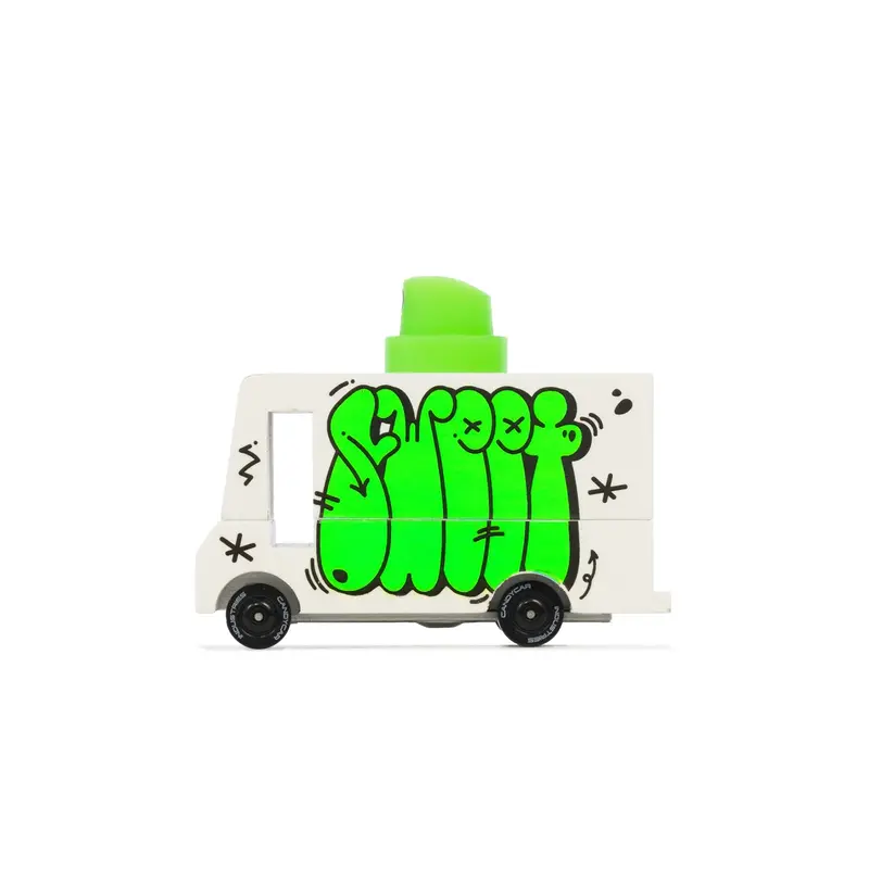 Candyvans Graffiti verde