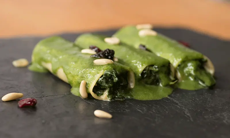 Canelones de Espinacas - Vegetarianos (300g)