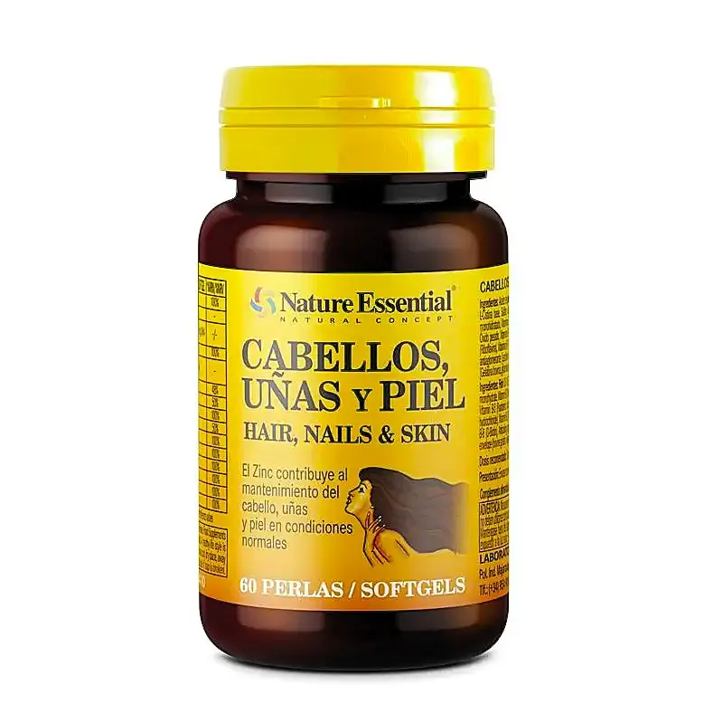 Cápsulas Cabello Piel Bote 60 Cápsulas 540 mg