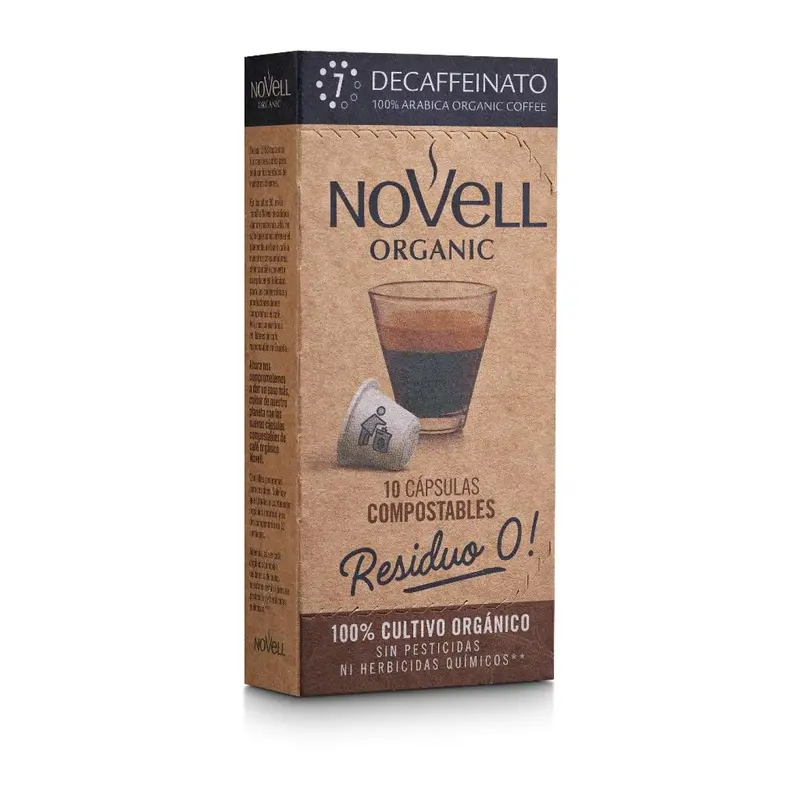 Cápsulas café descafeinado residuo 0 ( 50 uds )