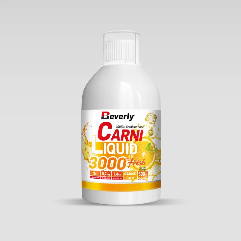 Carni Liquid - L Carnitina con Vitamina B6 - 500 ml - Orange