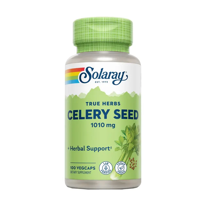 Celery Seed Apio 100 VegCaps - SOLARAY