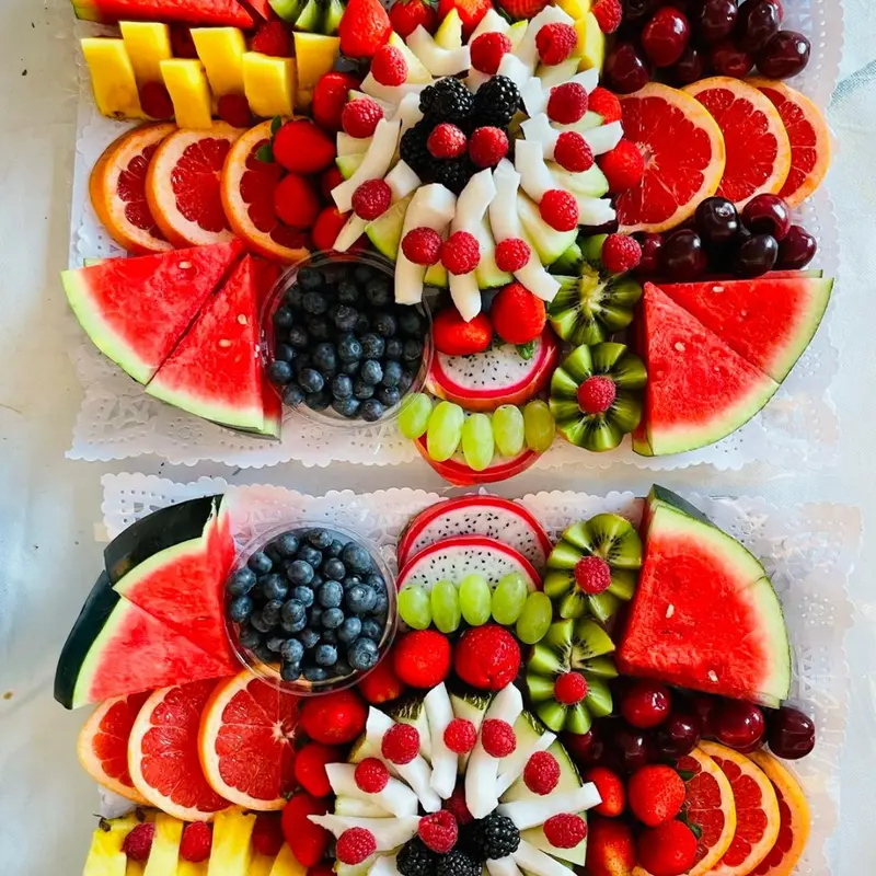 Centro de frutas premium