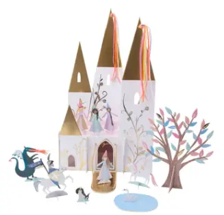 Centro de mesa de princesa