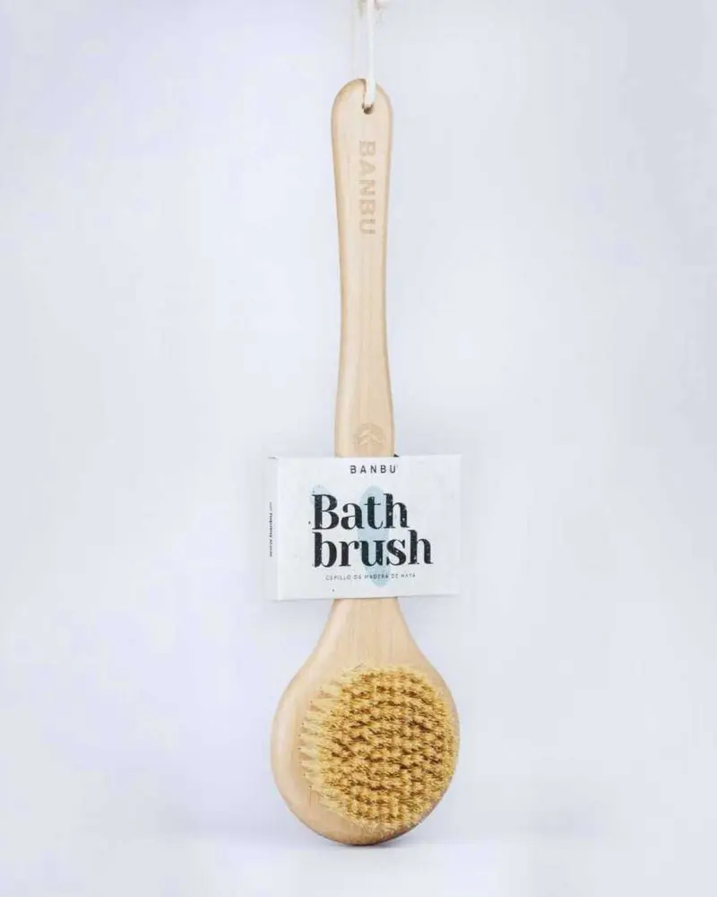 Cepillo de Madera Exfoliante Bath Brush - Banbu