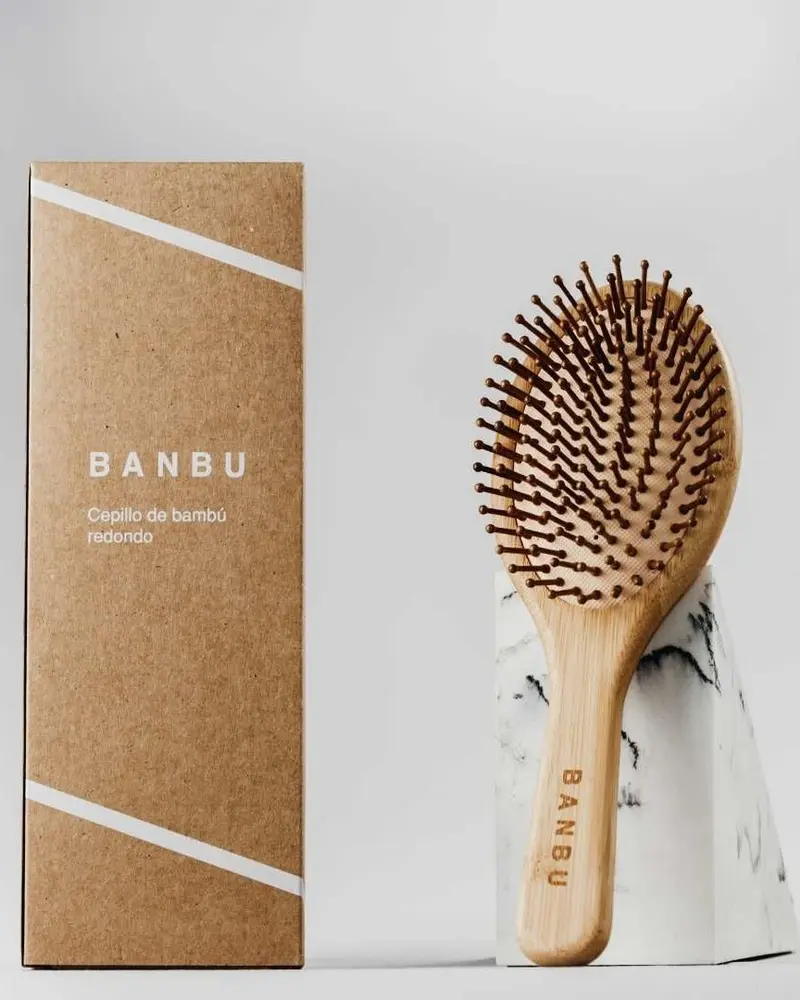 Cepillo de Madera para Cabello - Banbu