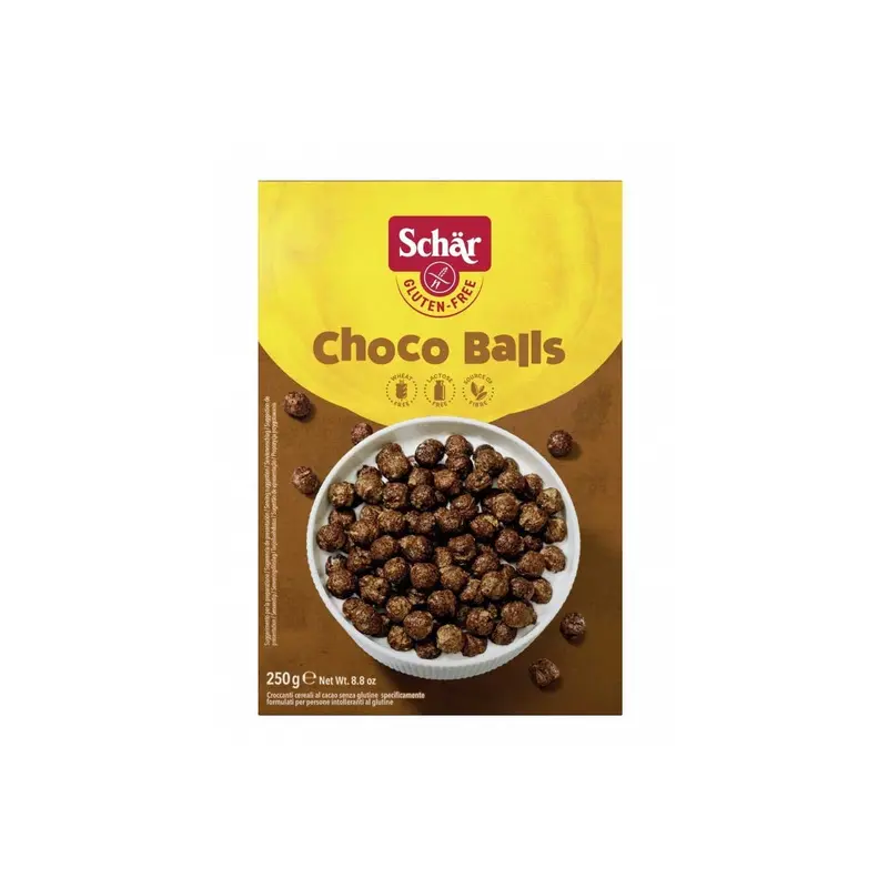 Cereales crujientes bolitas de chocolate milly magic 250g - Schar