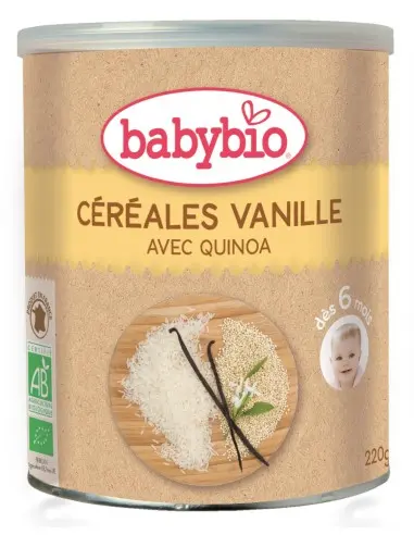 CEREALES VAINILLA con quinoa 6meses 220gr BIO S/A