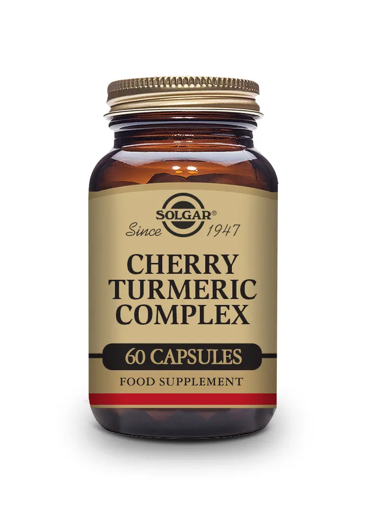 Cereza y Cúrcuma Complex - 60 Cápsulas vegetales