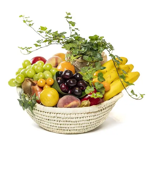 Cesta Oficina mediana de fruta ecológica