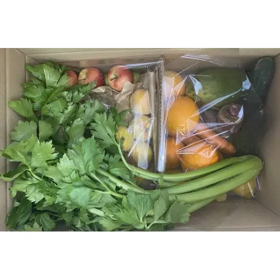 Cesta Zumos y Batidos ecológica