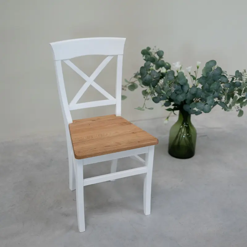Chaise en bois massif Lausanne - Lot de 2 ou 4 - NordicStory