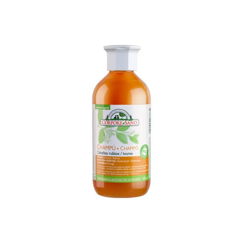 Champú cabello rubios henna - 300 ml - Corpore Sano
