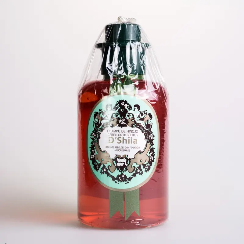 Champú de Hinojo 300 ml. Cabellos rebeldes con tendencia a encresparse - D´SHILLA