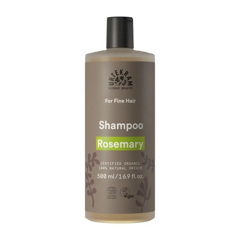 Champu de romero para cabello fino 500ml Urtekram