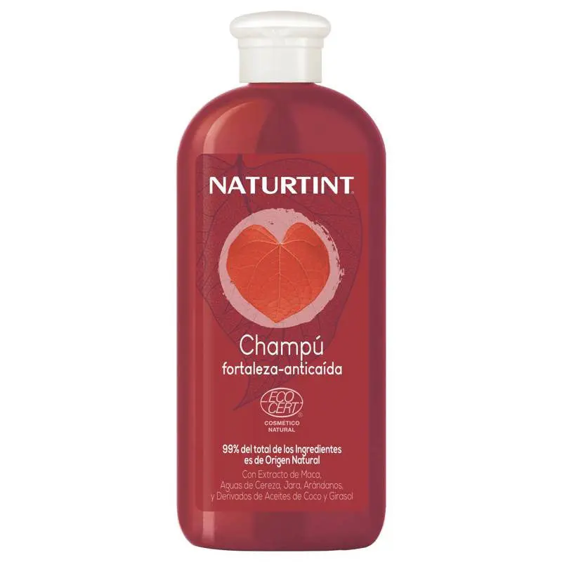 Champu fortaleza anticaida bio 330ml Naturtint