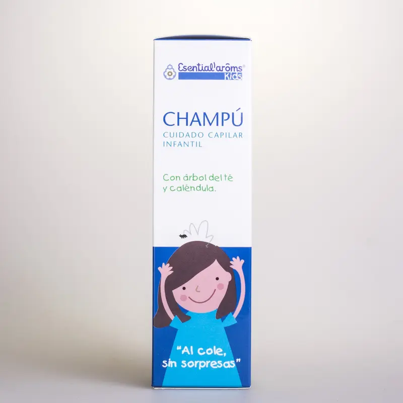 CHAMPU INFANTIL ANTI PIOJOS (ÁRBOL DE TE Y CALÉNDULA) 150ML - ESENTIAL AROMS