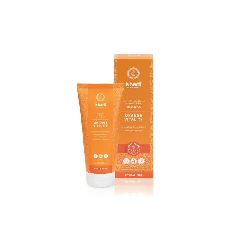 Champú Naranja Vitalidad - 200 ml - Khadi