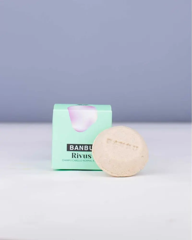Champú Sólido ECO Hidratante Cabello Normal y Seco RIVUS - Banbu