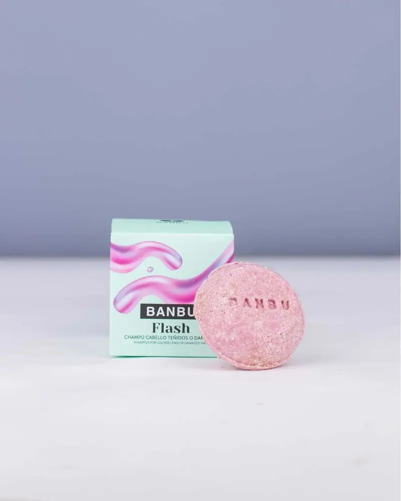 Champú Sólido ECO Reparador Cabello Dañado FLASH - Banbu