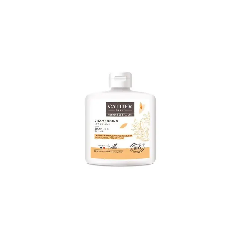 Champú Uso Frecuente Leche de Avena Bio - 250 ml - Cattier