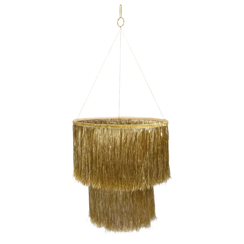 Chandelier dorado
