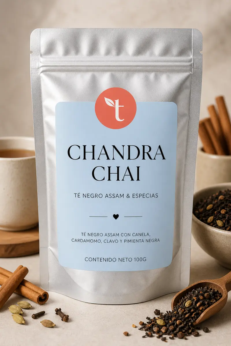 Chandra Chai - Té negro Assam con especias