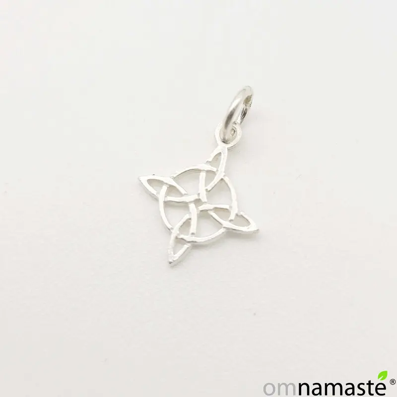 Charm plata Nudo de Brujas 1.3cm