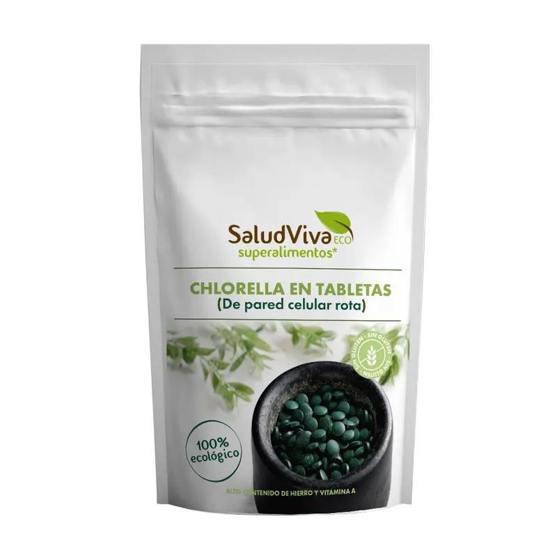 Chlorella Tablets 125g Eco - SALUD VIVA