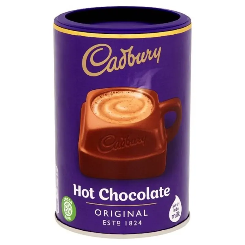 Chocolate caliente Cadbury