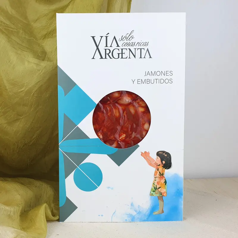 Chorizo Cular de Bellota Loncheado - Via Argenta