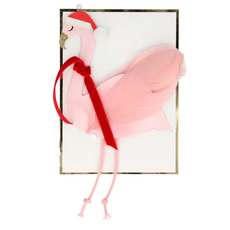 Christmas Tarjeta de Navidad Flamenco