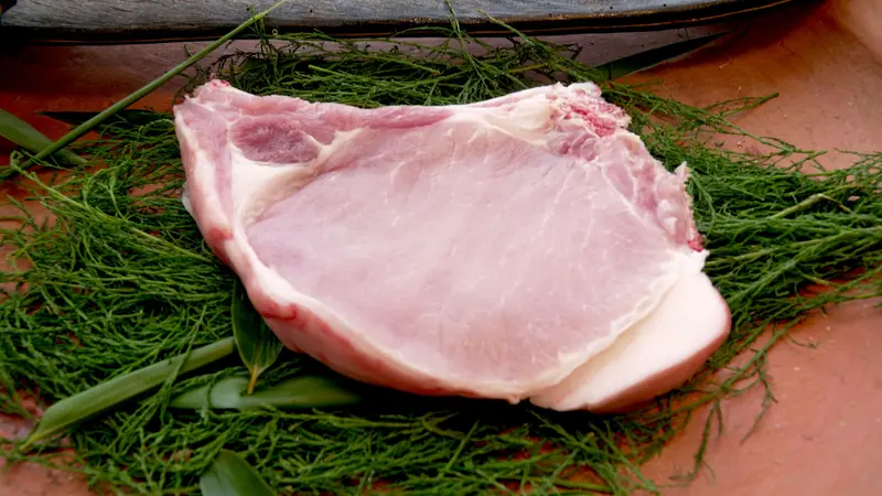 Chuletas de cerdo casero - 500 gr.a 13,80€ kilo