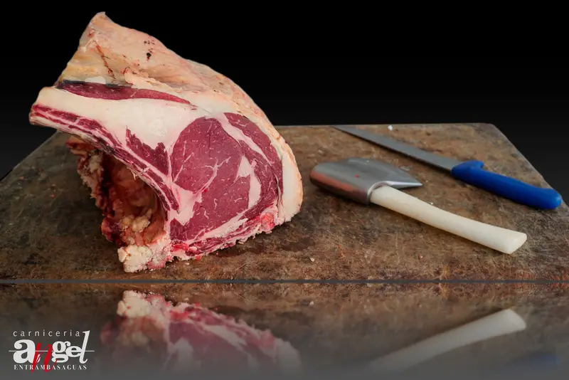Chuletón de vaca Pinta madurado 40D - pieza 1kg. | 1,5 kg. | 2 kg. El kilo a 39,90€