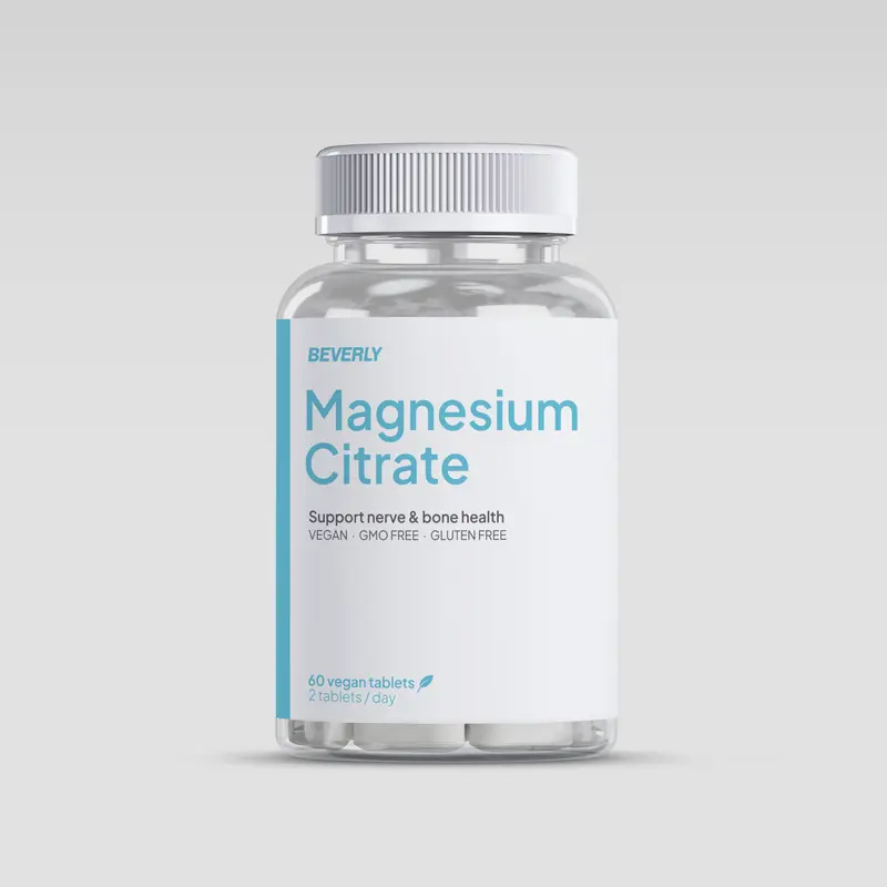 Citrato de Magnesio - 60 Tabs - 30 Servicios