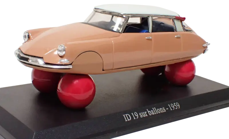 CITROËN DS ID 19 sur ballons
