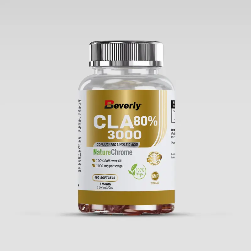 CLA - Ácido Linoléico - 100 Caps - 33 Servicios