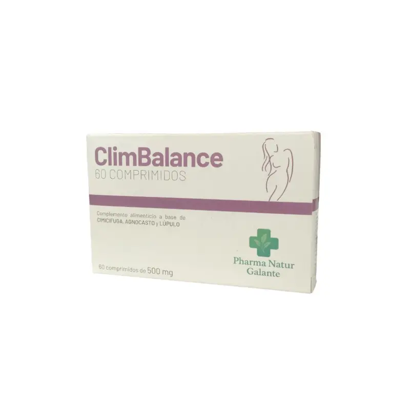 ClimBalance menopausia y SPM 500mg - 60 comprimidos - Pharma Natur Galante