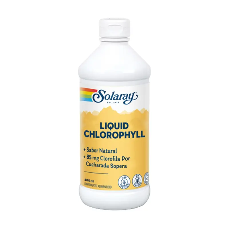 Clorofila Líquida 480ml - SOLARAY