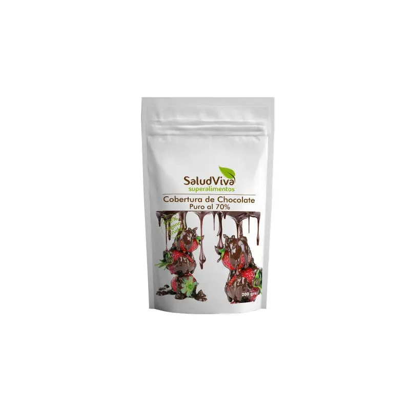 Cobertura de chocolate pura al 70% - SALUD VIVA