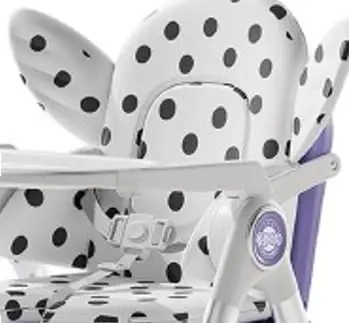 Cojín Acolchado Universal para Trona de Bebé, Colchoneta Suave y Cómoda Compatible con Tronas Plegables y Portátiles, Lavable y Fácil de Colocar