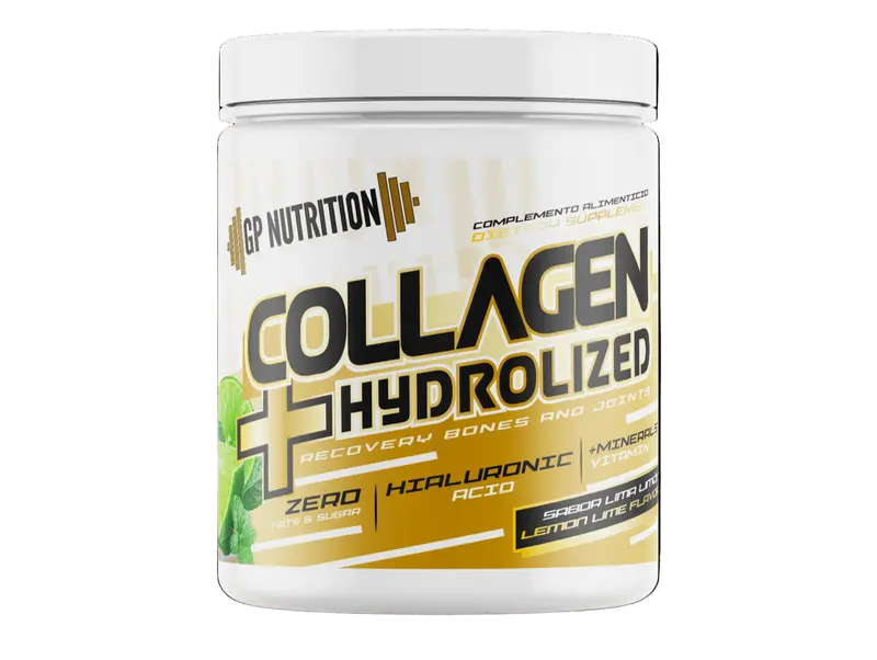 COLÁGENO HIDROLIZADO+ÁCIDO HIALURÓNICO+MAGNESIO+VITAMINA C - GP Nutrition