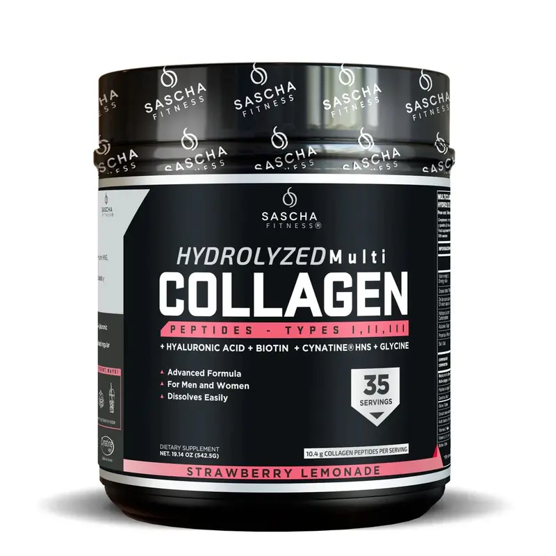 Colágeno Multi Hidrolizado sabor Limonada de Fresa