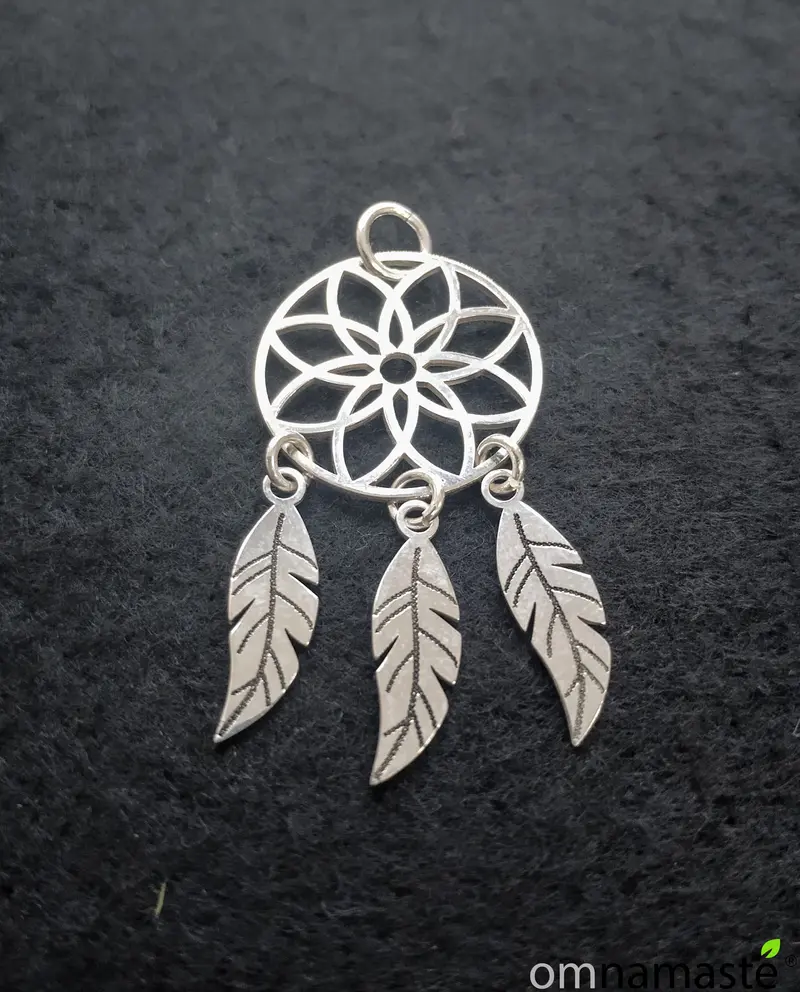 Colgante Atrapasueños plata