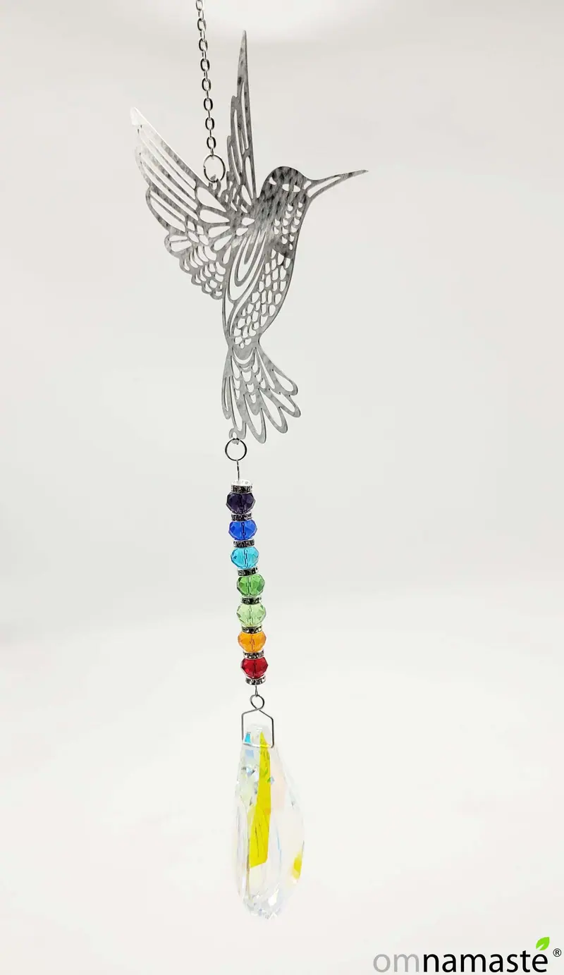 Colgante feng shui colibrí