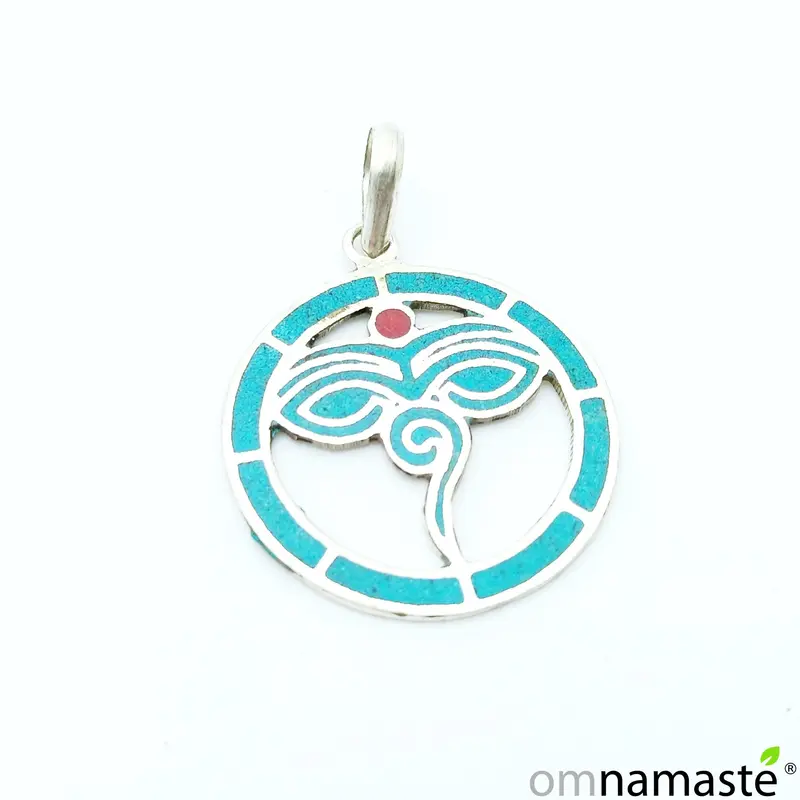 Colgante Ojos de Buda 3cm