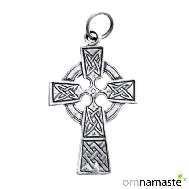 Colgante Plata Cruz Celta de Odin 3.5cm