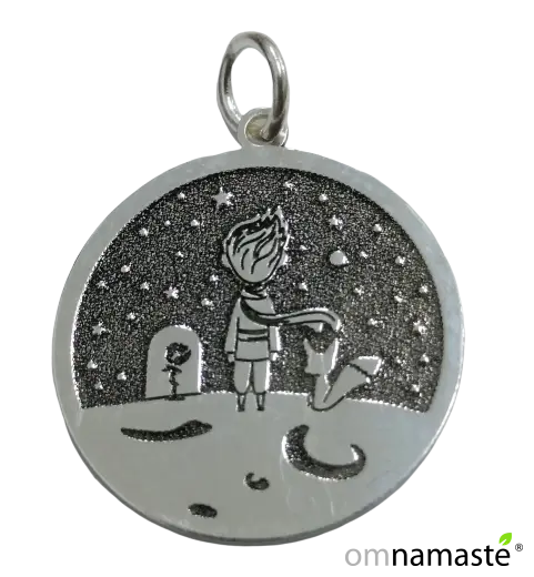 Colgante Plata el Principito