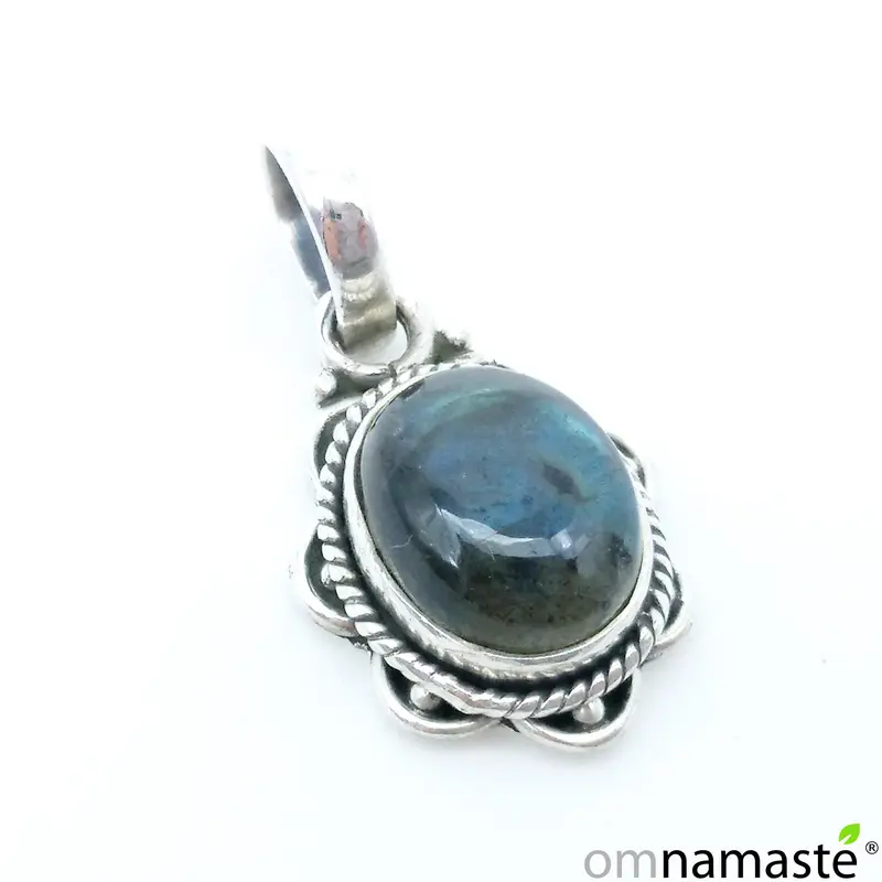 Colgante Plata Labradorita